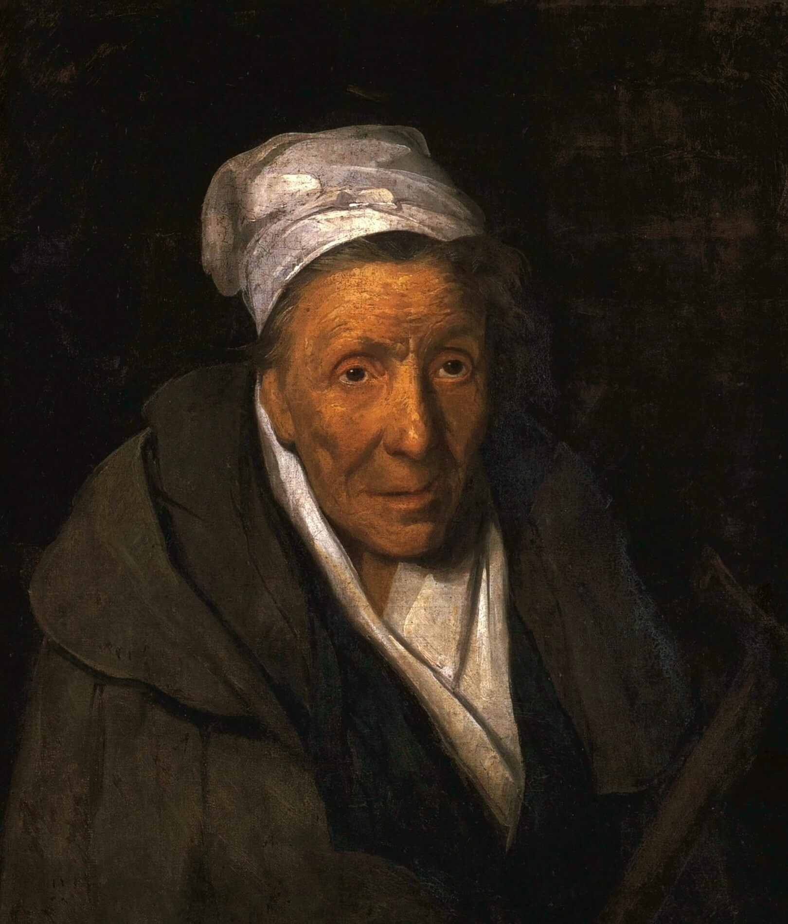 Теодор Жерико. Портрет женщины, одержимой карточной игрой. 1822
