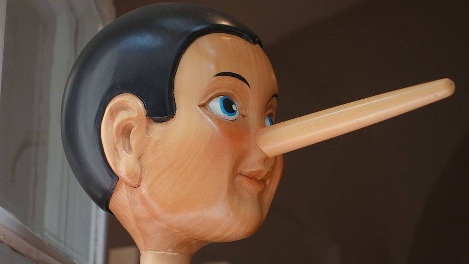 Пиноккио и его длинный нос