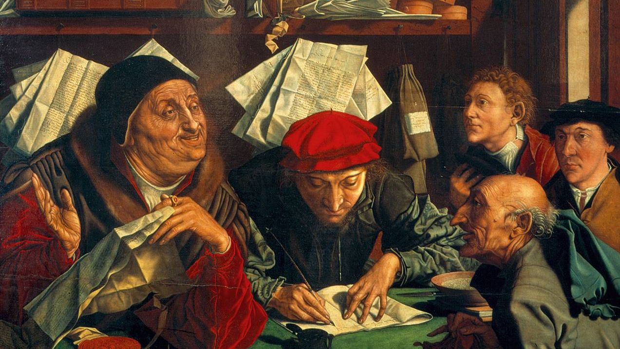 Маринус ван Реймерсвале. Сборщики налогов. 1542 год