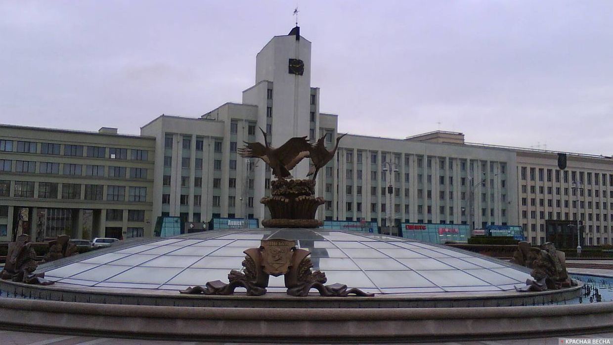 Белоруссия. Минск. Площадь Независимости