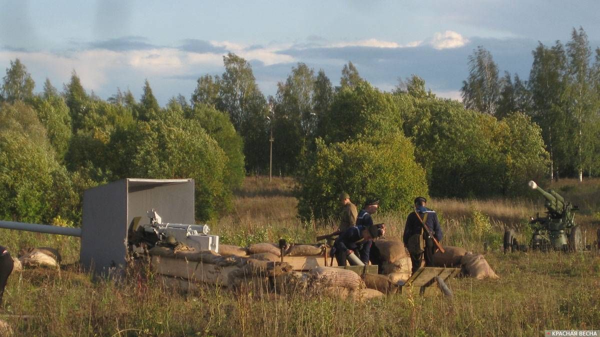 Военно-исторический фестиваль «Подвиг авроровцев». Санкт-Петербург, Красное Село. 14.09.2019