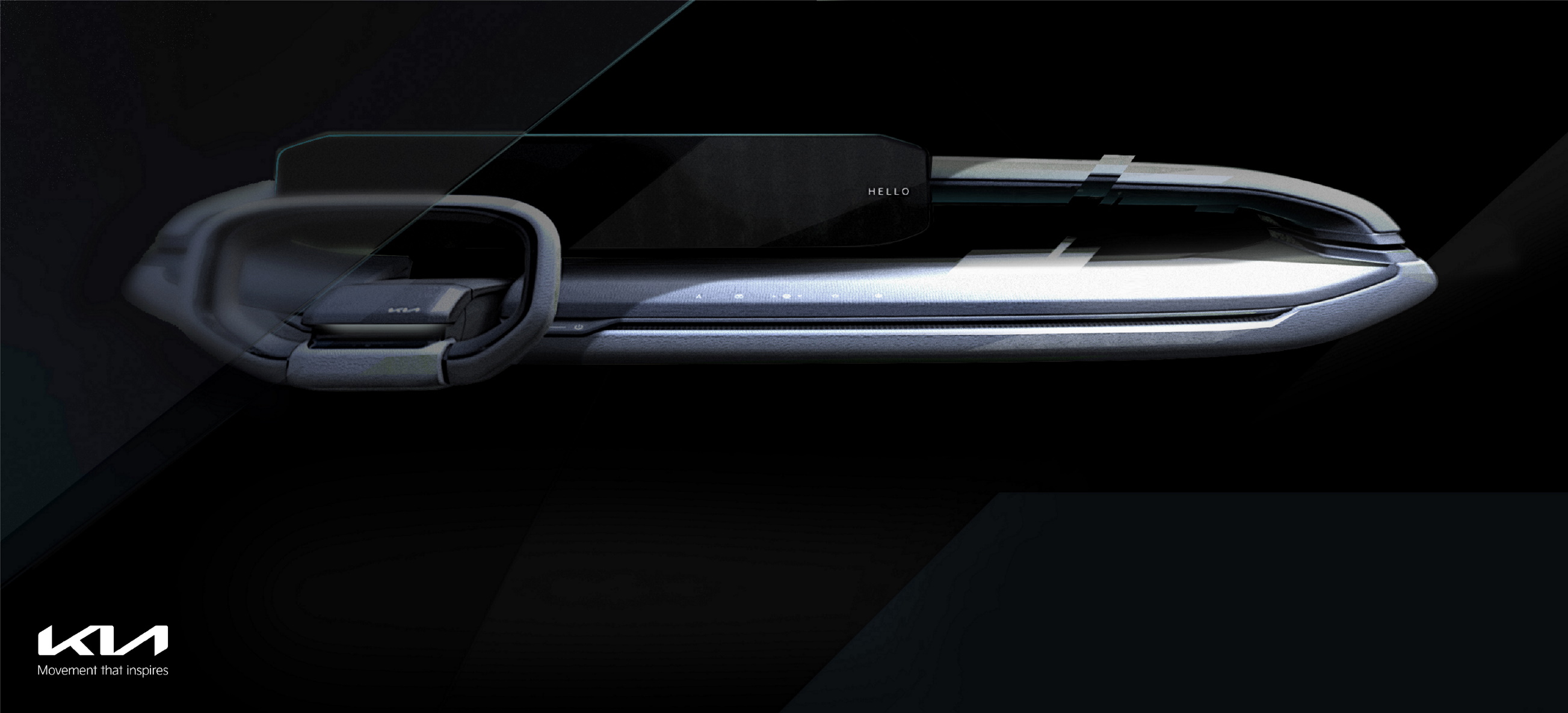Kia Concept EV9 интерьер