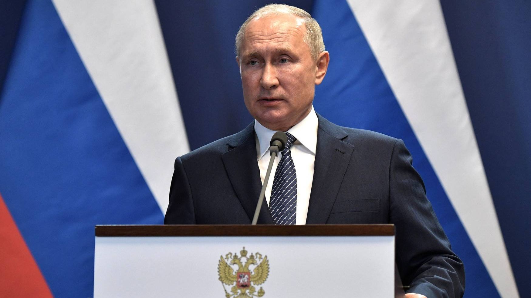 Владимир Путин на пресс-конференции по окончании российско-венгерских переговоров