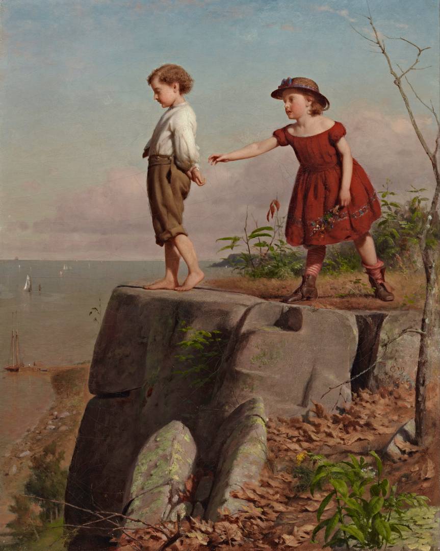 Сеймур Джозеф Гай. Не подозревая об опасности. 1865
