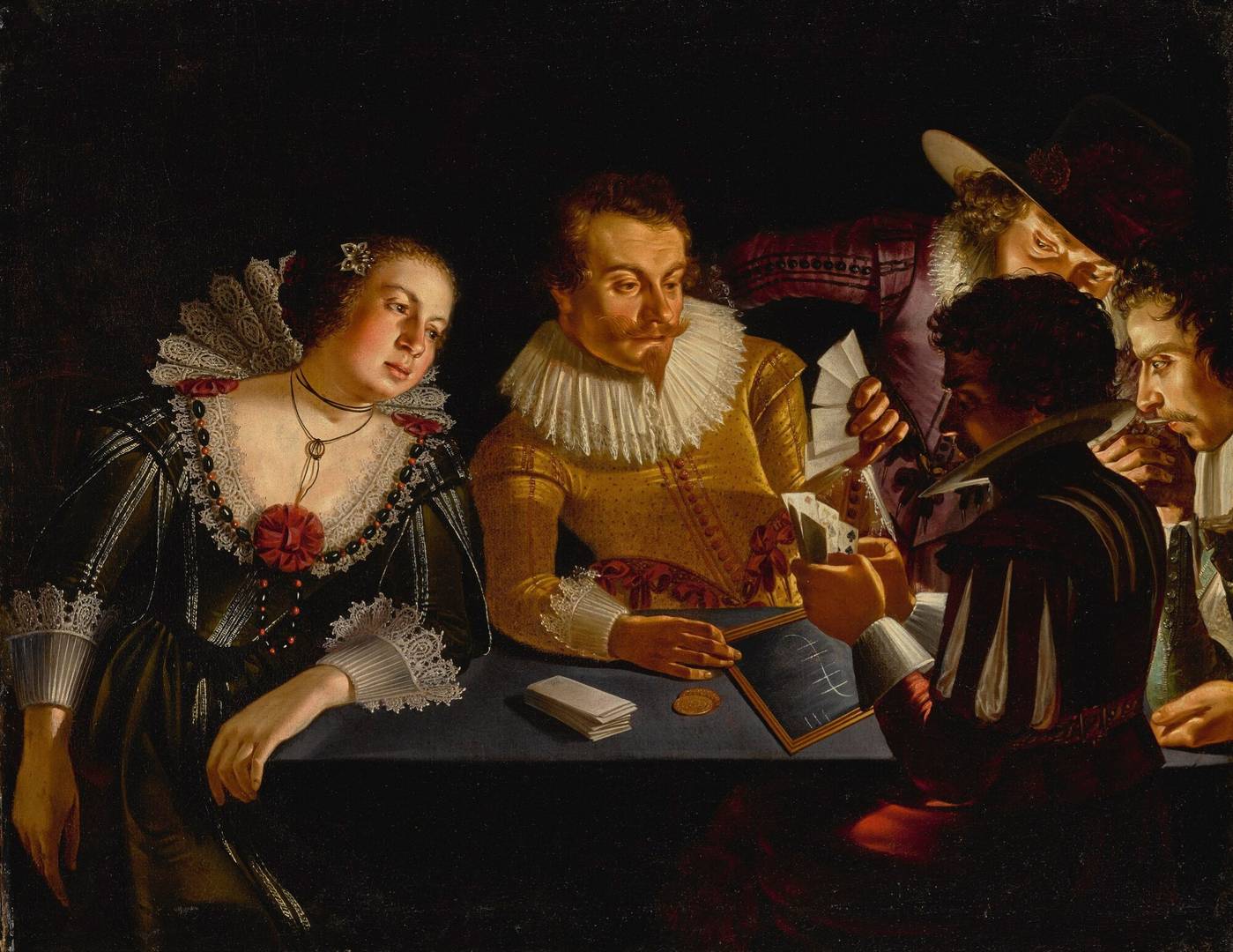 Адам де Костер. Игроки в карты. 1607-1643