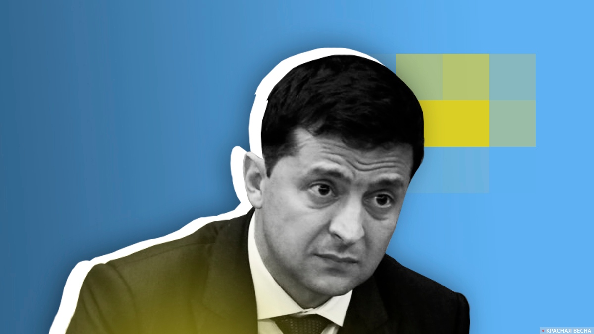 Приунывший Зеленский