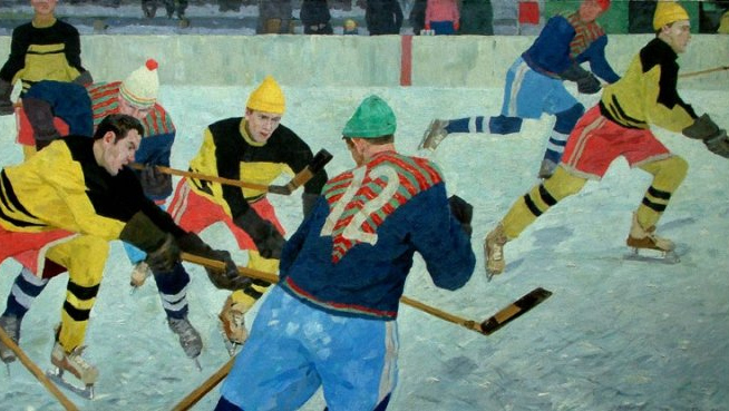 Крохоняткин Петр Борисович. Хоккей. 1963