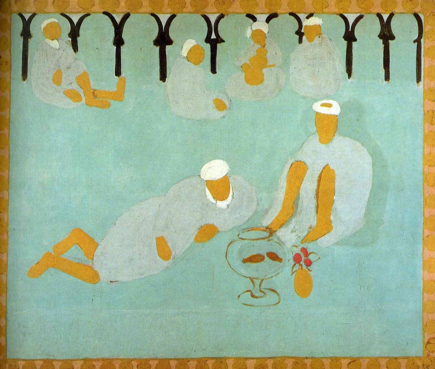 Анри Матисс. Арабская кофейня. 1913