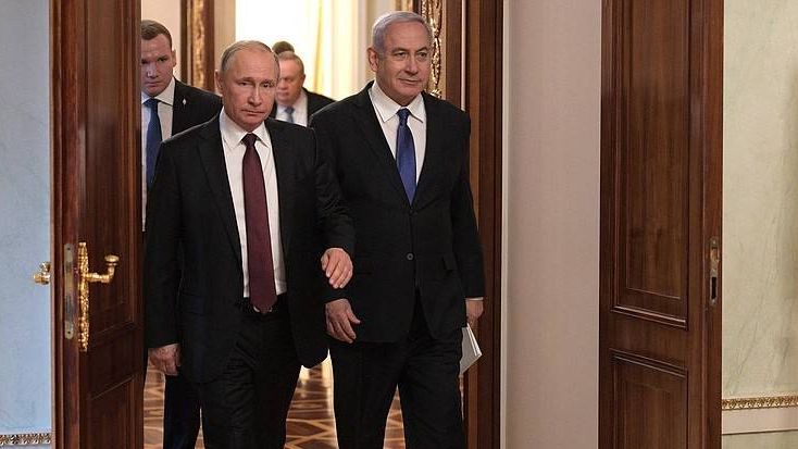 Владимир Путин и Биньямин Нетаньяху. 27.02.2019