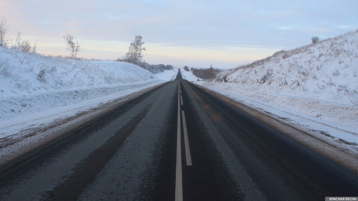 Зимняя трасса М5