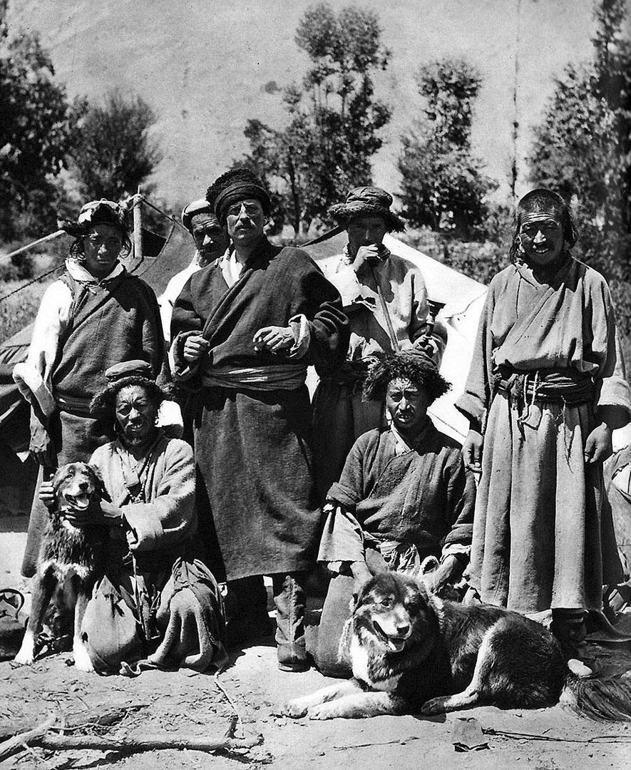 Свен Гедин в Тибете. 1907