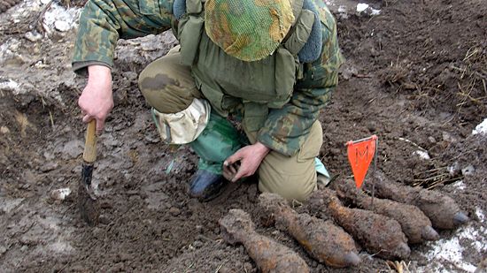 Снаряды времен Великой Отечественной войны