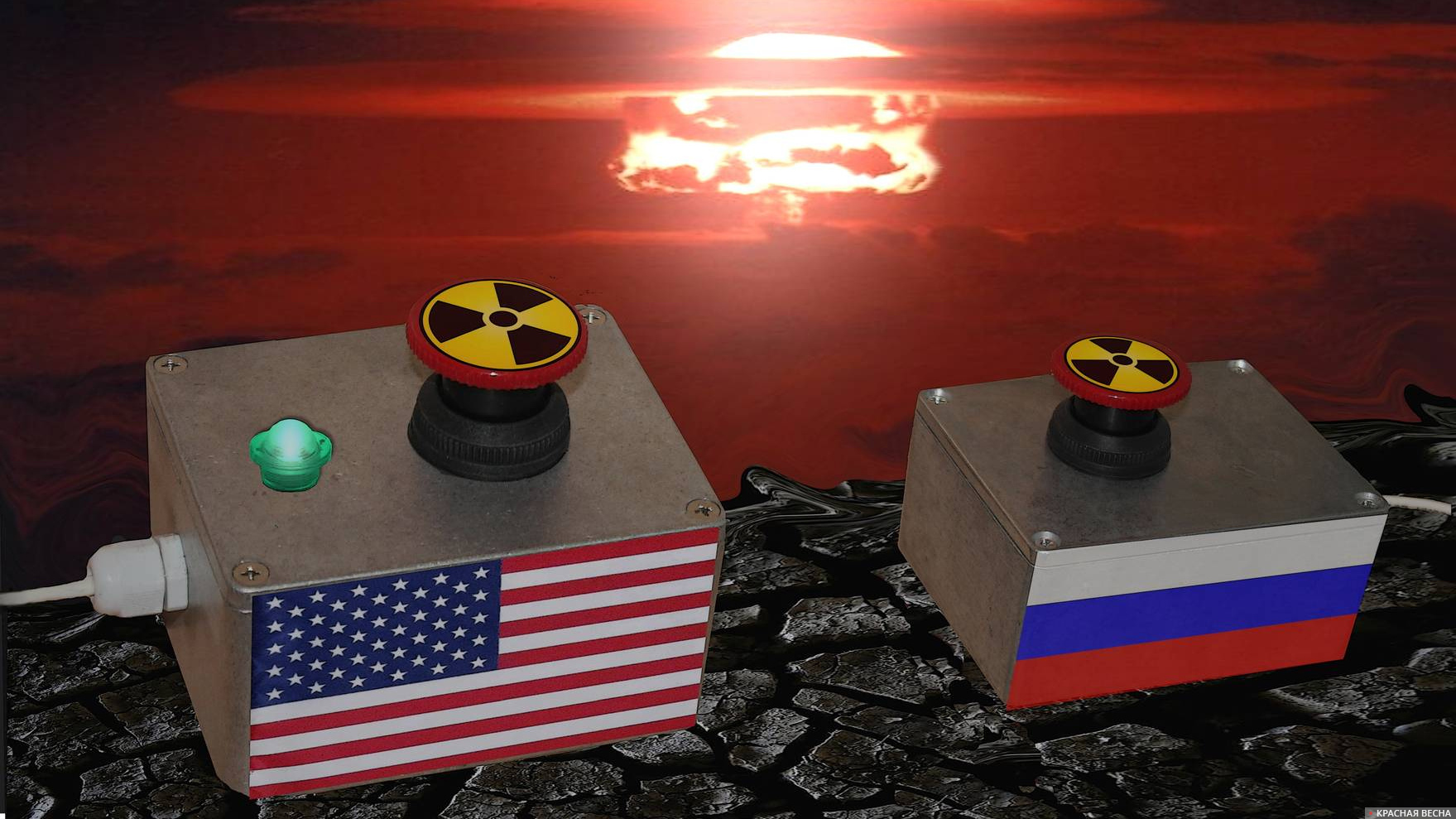 Атомная война. Ядерные кнопки США и России