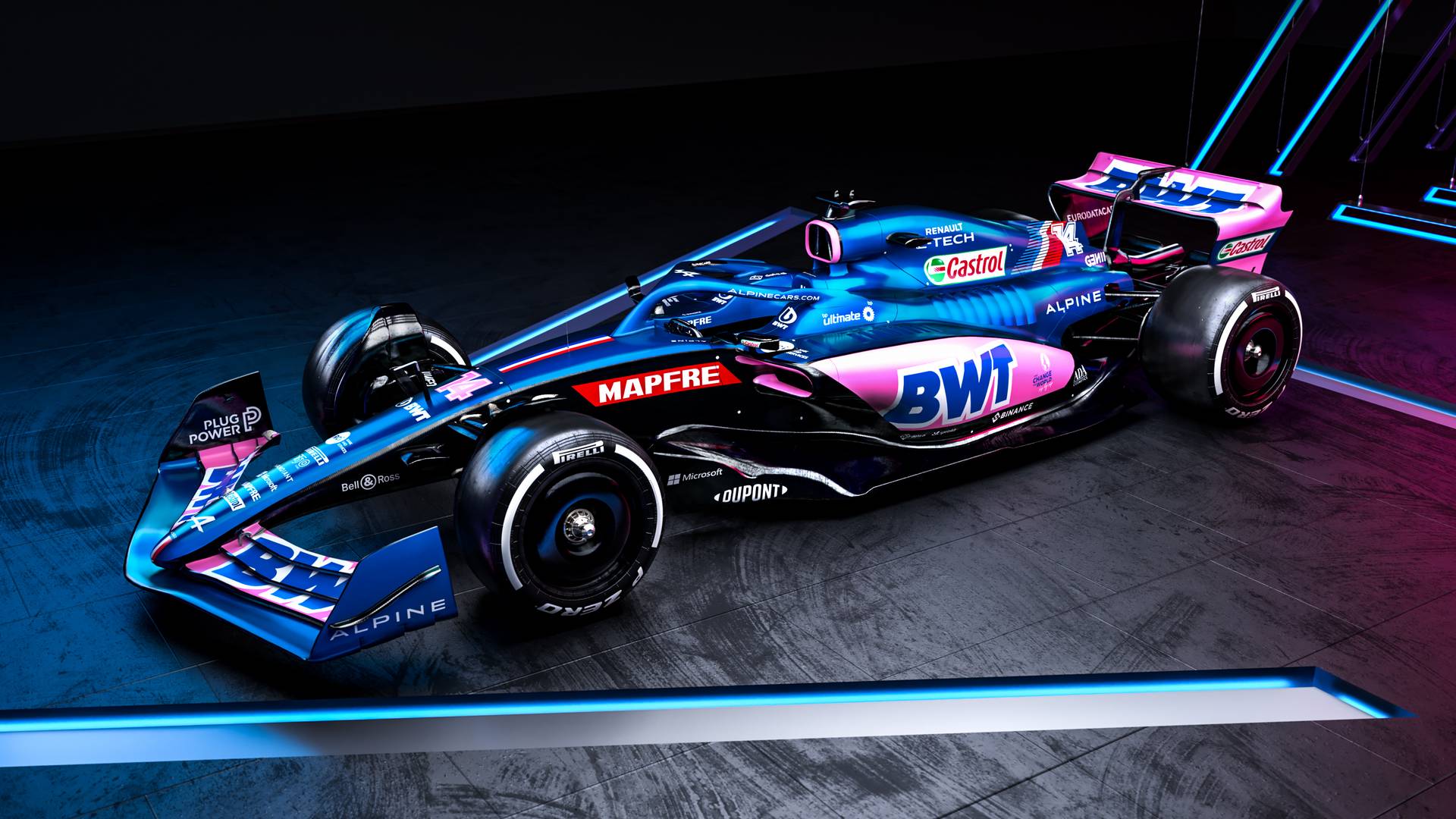 BWT Alpine F1 Team Launch A522