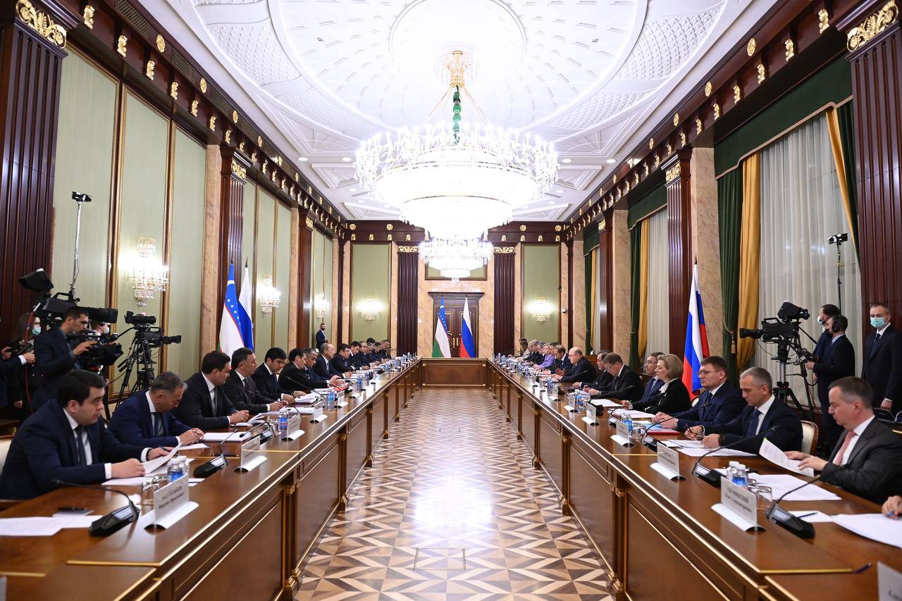 4-е заседание Совместной комиссии на уровне глав правительств Узбекистана и России