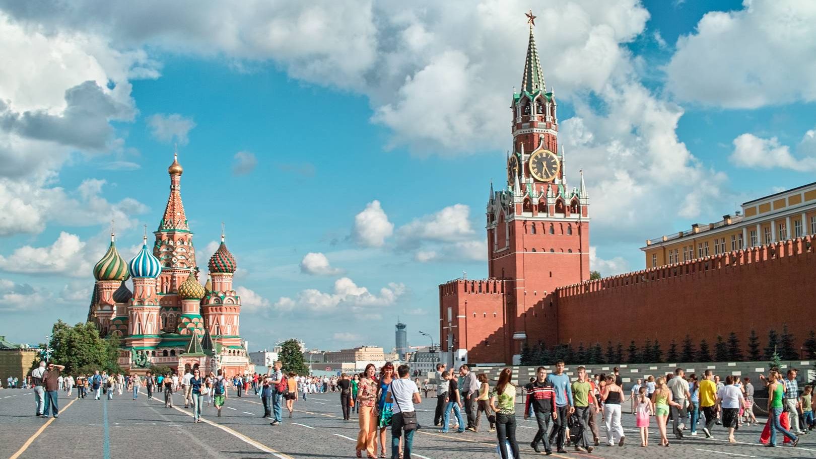 Кремль. Красная площадь. Москва. 25.07.2009