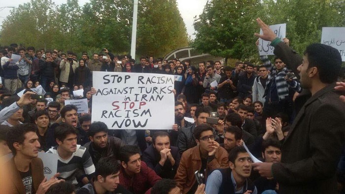 Акции протеста азербайджанцев в Иране. 2015