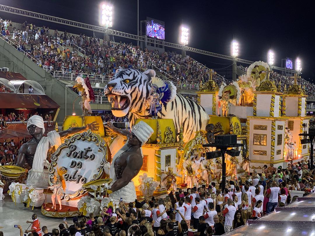 Последний доковидный карнавал в Рио-де-Жанейро в 2019 году