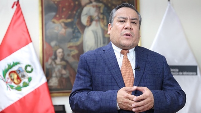 Премьер -министр Перу Густаво Адриансен