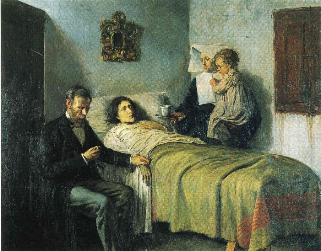 Пабло Пикассо. Знание и милосердие.1897