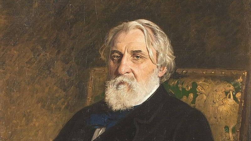 И. Е. Репин. Портрет И. С. Тургенева. 1874