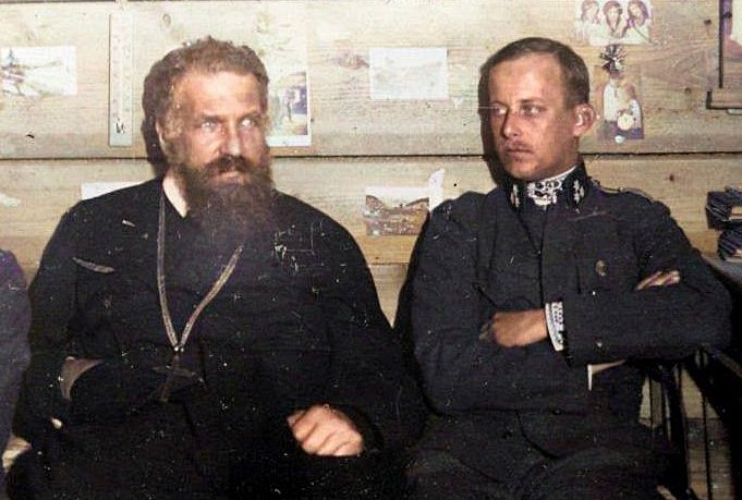Митрополит Андрей Шептицкий и Вильгельм Габсбург