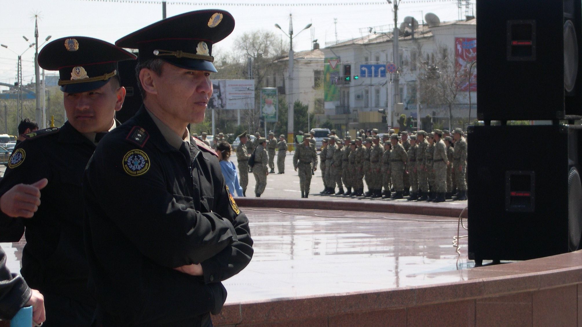 Офицеры Казахской армии