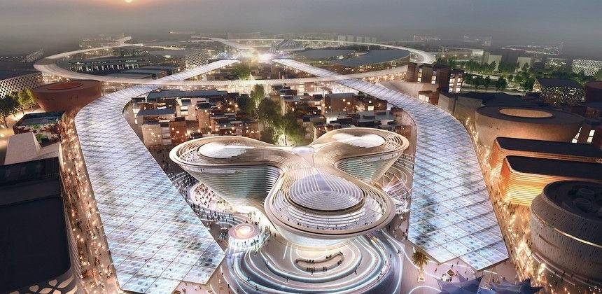 Проект павильона мобильности «Алифа» для Expo 2020 Dubai