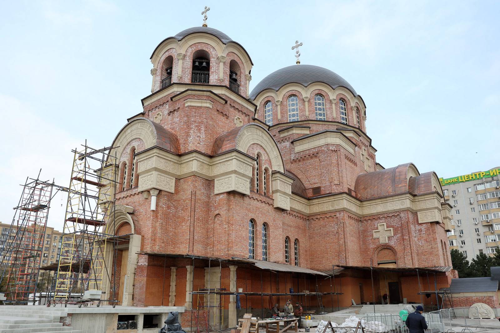 Стало известны сроки начала богослужений в главном воинском храме ЮВО