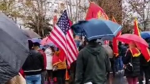 Протесты в Черногории