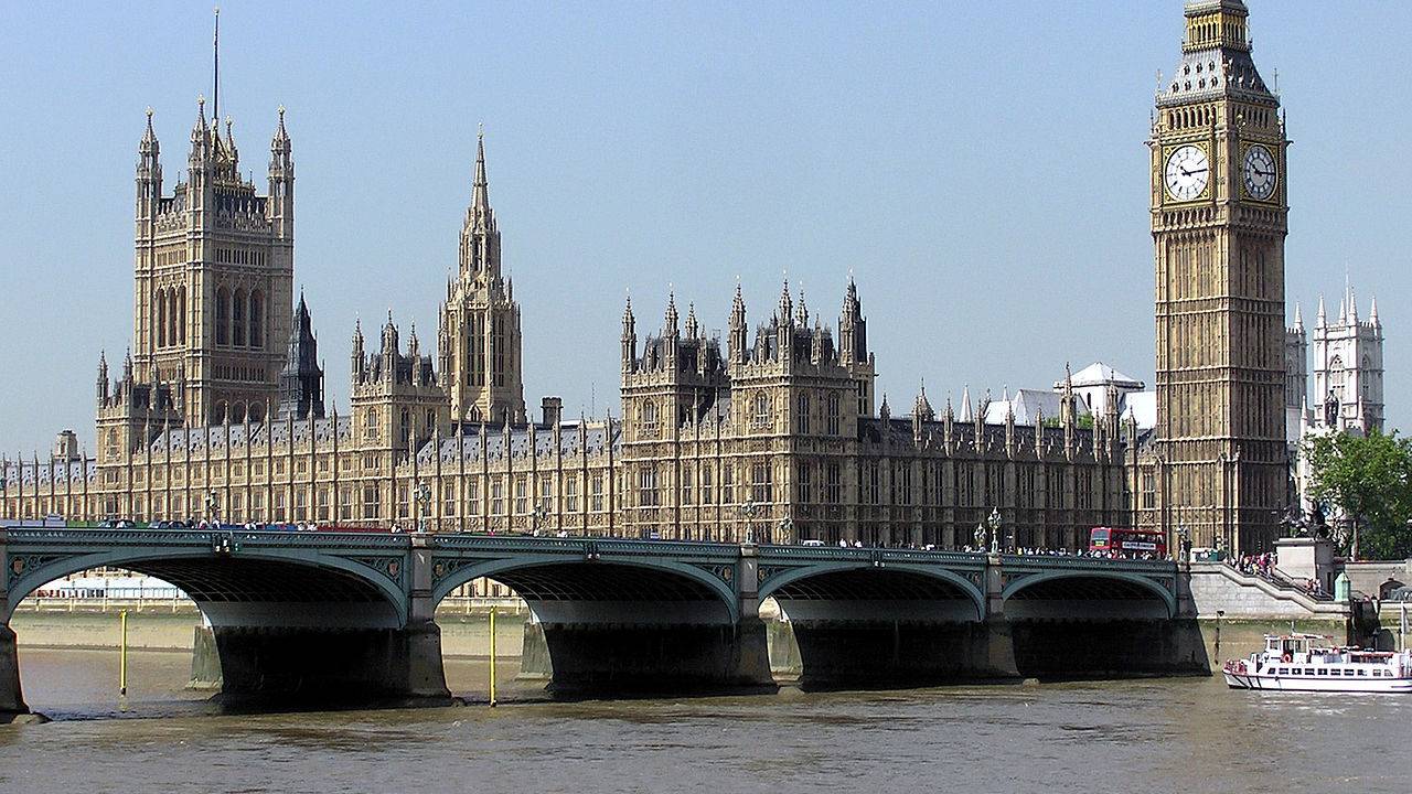 Британский парламент. Вестминстерский мост