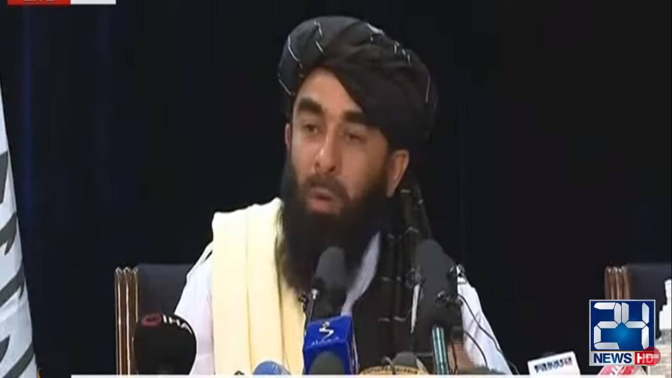 Представитель движения «Талибан» (организация, деятельность которой запрещена в РФ), Забиулла Муджахид