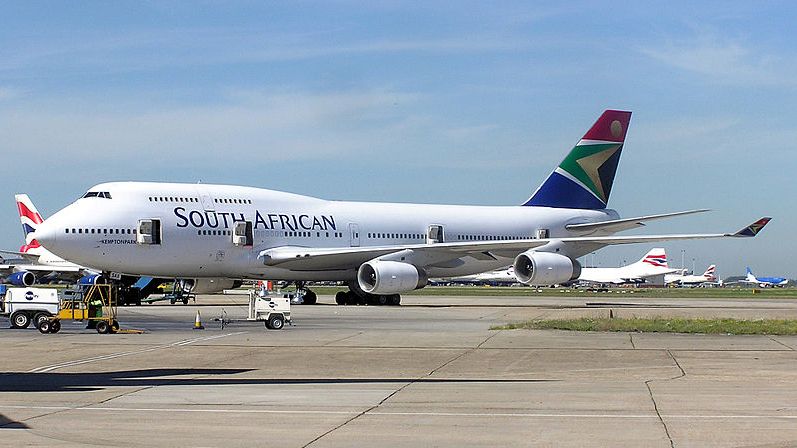 Самолет South African Airways