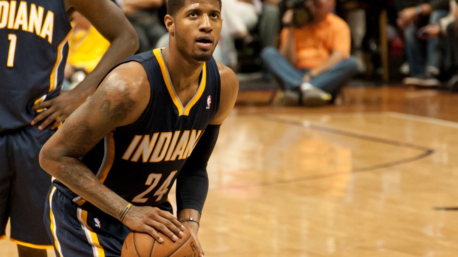 Нападающий клуба «Филадельфия» (НБА) Пол Джордж