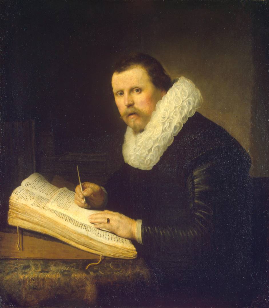 Рембрандт Харменс ван Рейн. Портрет ученого. 1631