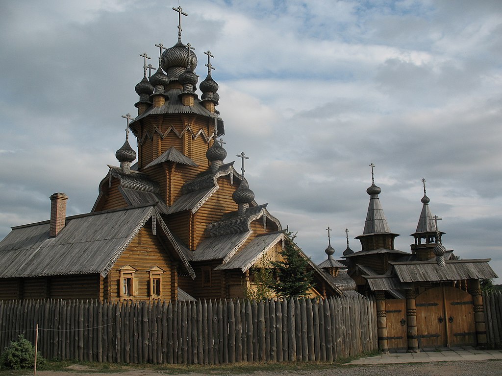 Деревянный скит Всех Святых Земли Русской Свято-Успенской Святогорской лавры