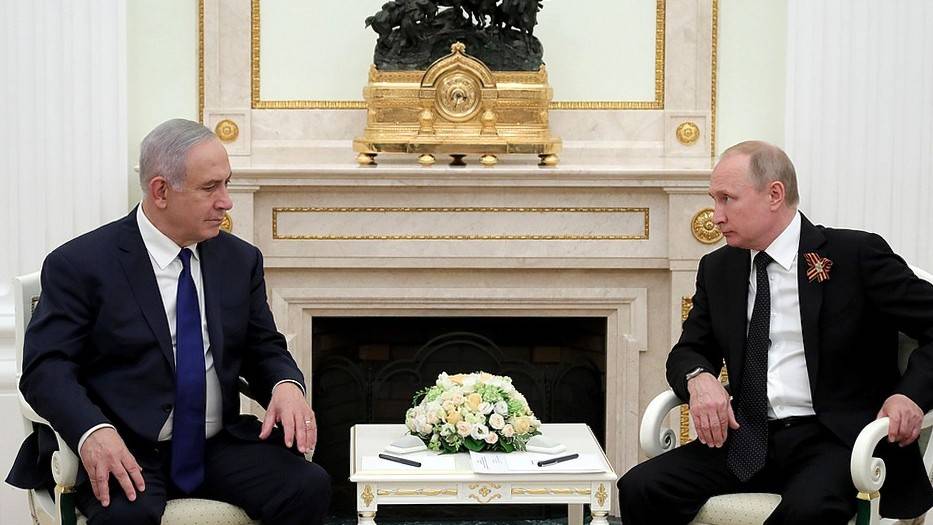 Переговоры Владимира Путина с Биньямином Нетаньяху. 09.05.2018