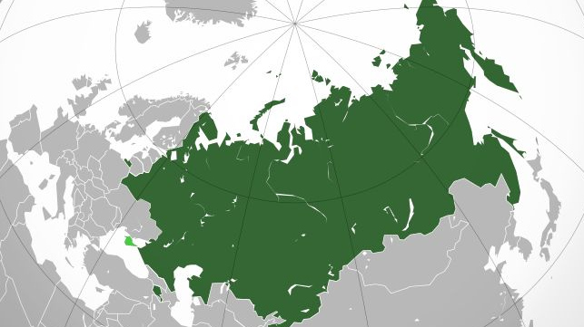 Страны-участники ЕАЭС на карте