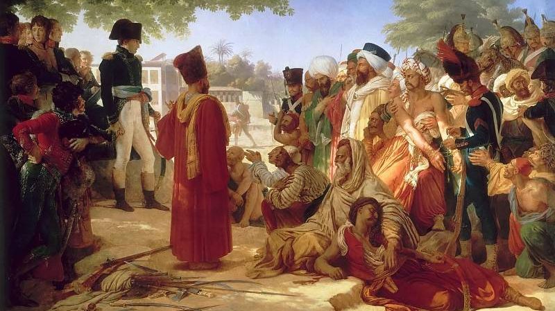 Пьер-Нарсис Герен. Наполеон прощает мятежников в Каире 30 октября 1798. 1808 год