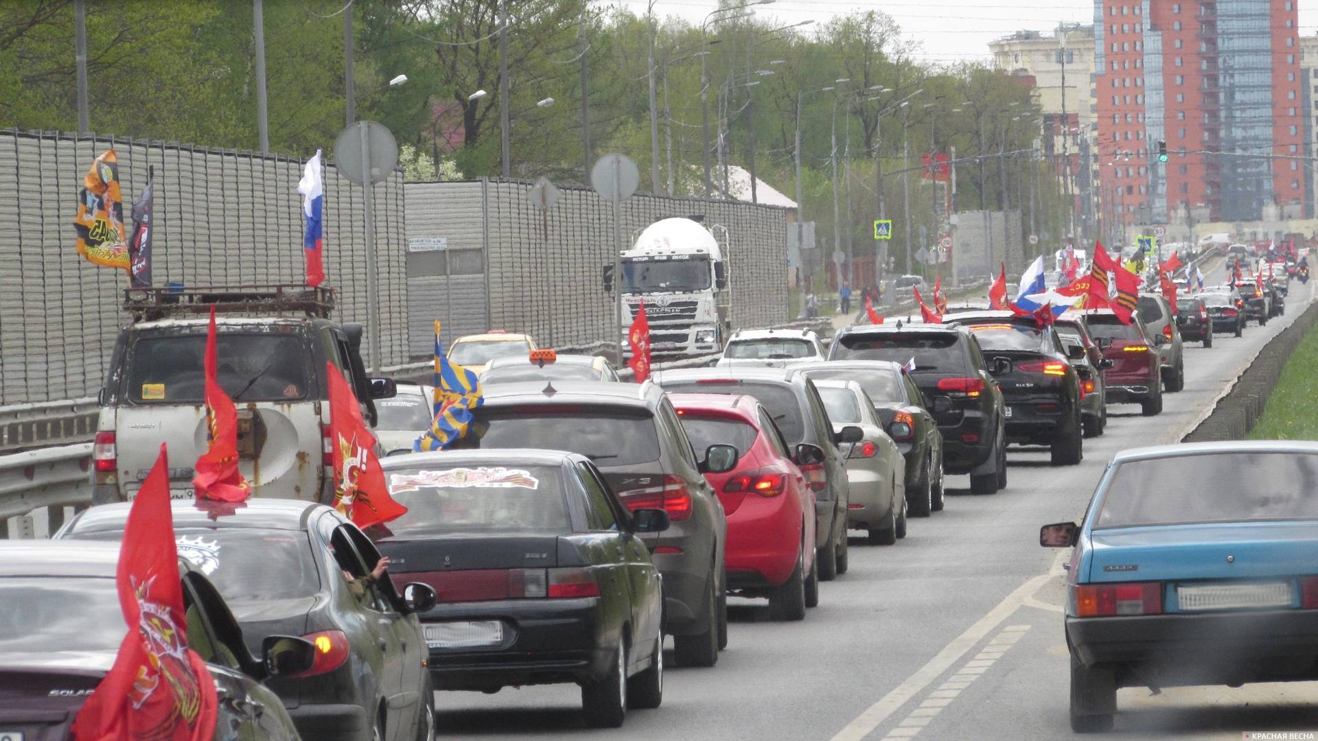 Автопробег на День Победы в 2023 году в Щёлково