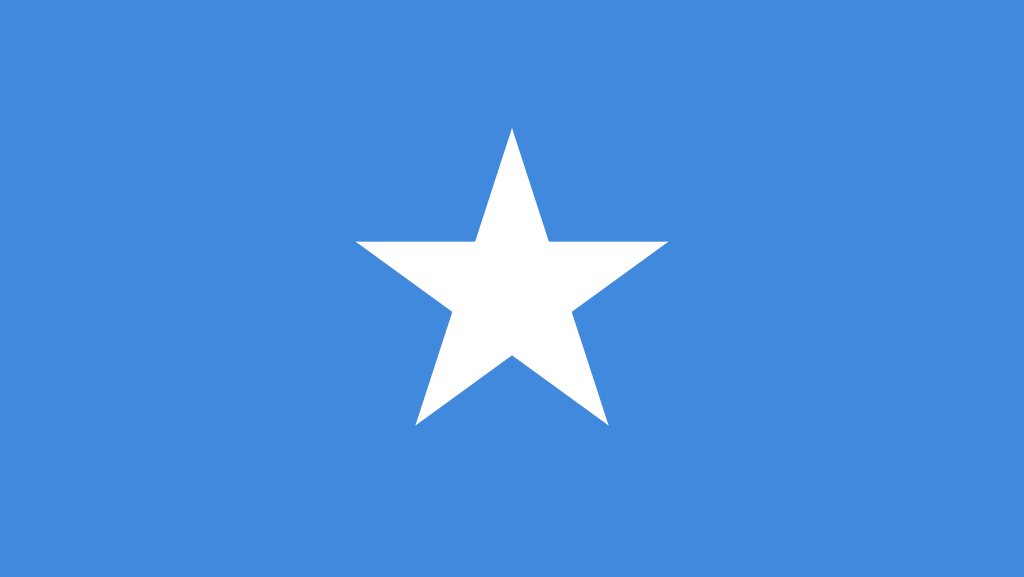 Государственный флаг Федеративной Республики Сомали