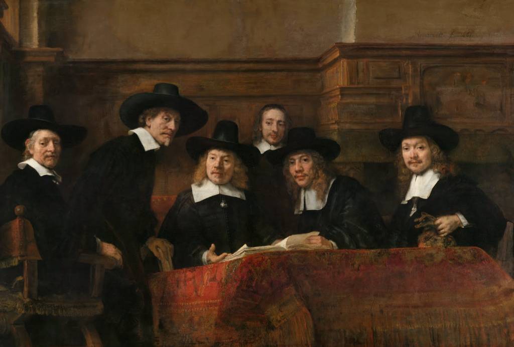 Рембрандт. Синдики. 1662