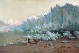 Томас Хилл. Ледник Мьюи. Аляска. 1888