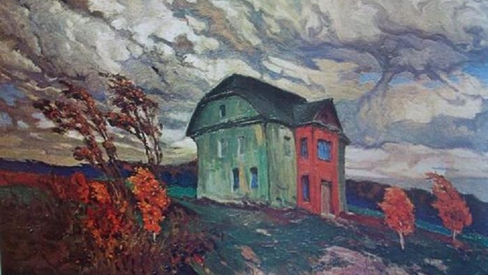Фердинанд Рушиц. Пустота (Осенний ветер). 1901