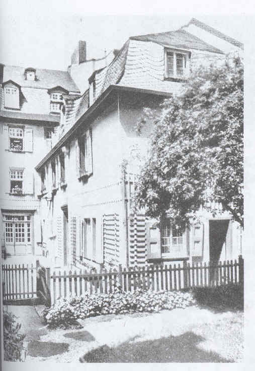 Дом, где родился Бетховен в городе Бонн