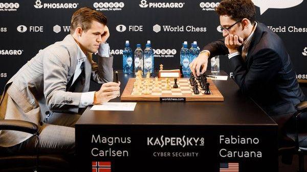 Матч за звание чемпиона мира по шахматам 2018. Магнус Карлсен и Фабиано Каруана