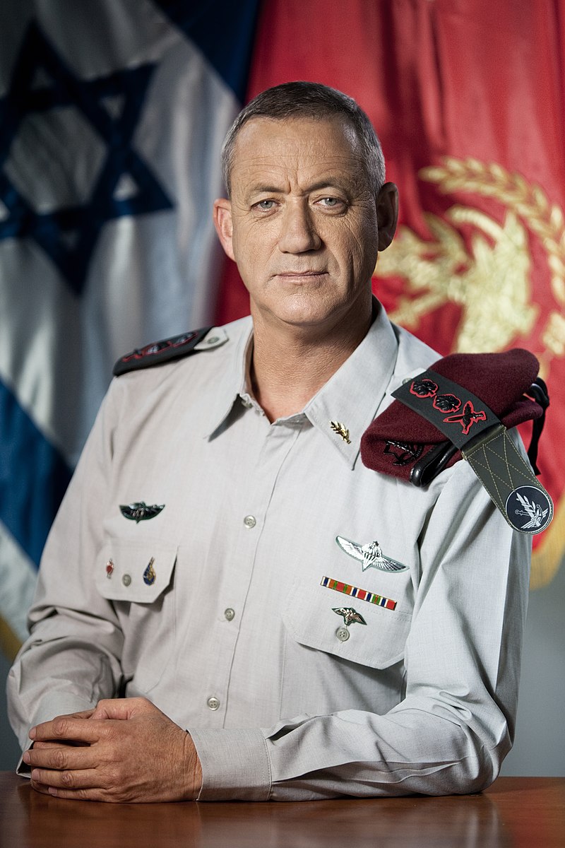 Бывший министр обороны Израиля (2020–2022 гг.), глава блока «Государственный лагерь» Бени Ганц
