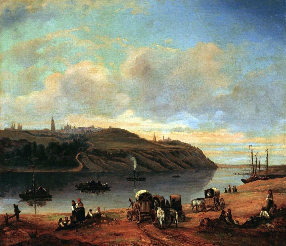 Михаил Сажин. Киев. 1840-е