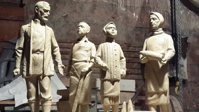 Эскизы памятника-музея труженикам тыла в Екатеринбурге