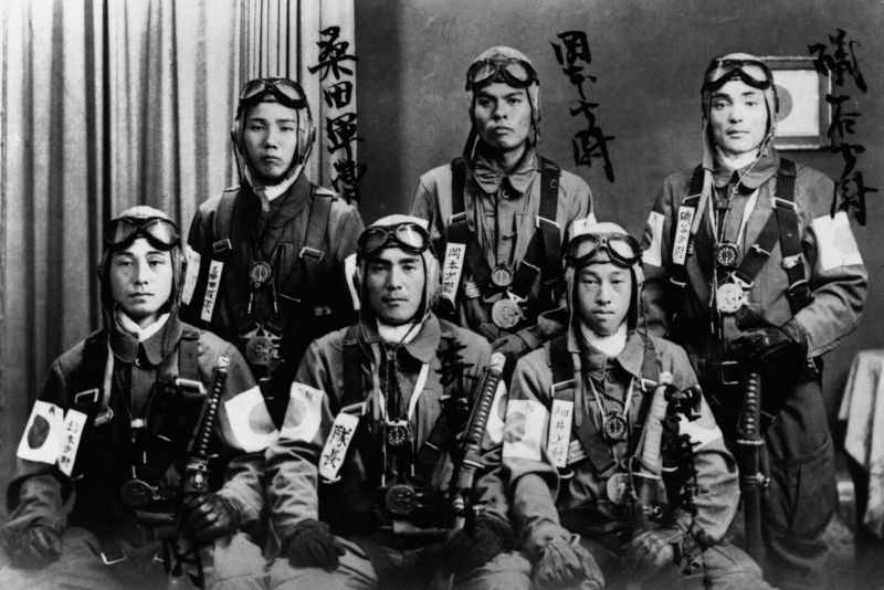 японские летчики